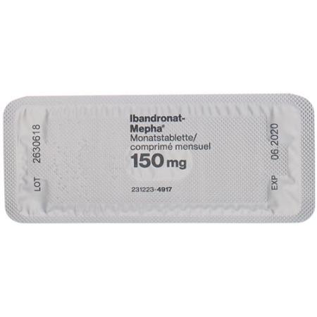 Ibandronat-Mepha 150 mg monthly tablets - PrimeCare Global