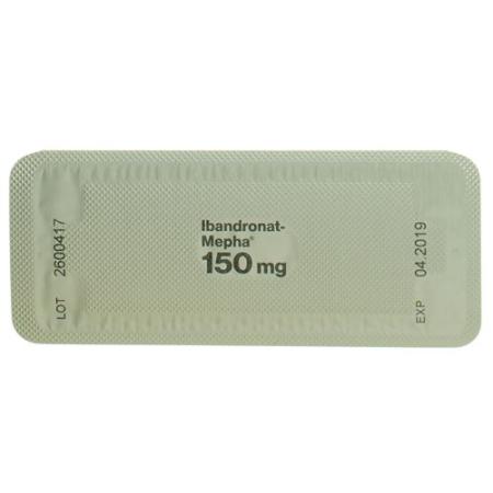 Ibandronat-Mepha 150 mg monthly tablets 3 pieces - PrimeCare Global