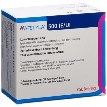 Afstyla Dry Sub 500 IU with Solvents + Set Durchstf - PrimeCare Global