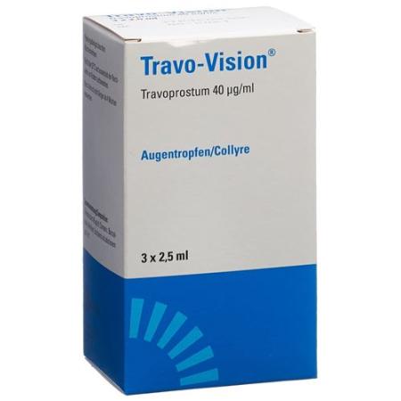 Travo-Vision Gtt Opht 40 mcg/ml 3 Fl 2.5 ml - PrimeCare Global
