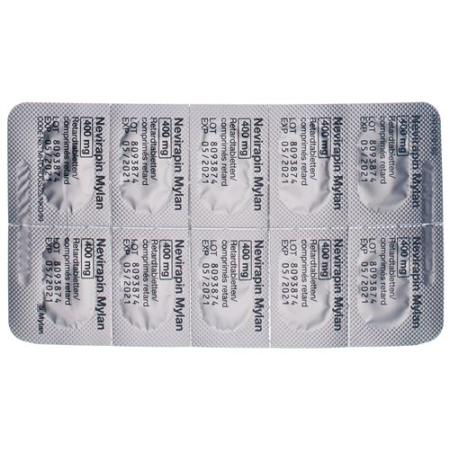 Nevirapine Mylan Ret Tabl 400 mg 30 pcs - PrimeCare Global