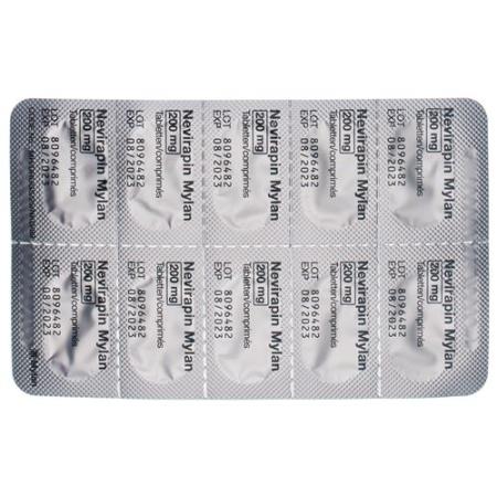 Nevirapine Mylan Tabl 200 mg 60 pcs - PrimeCare Global
