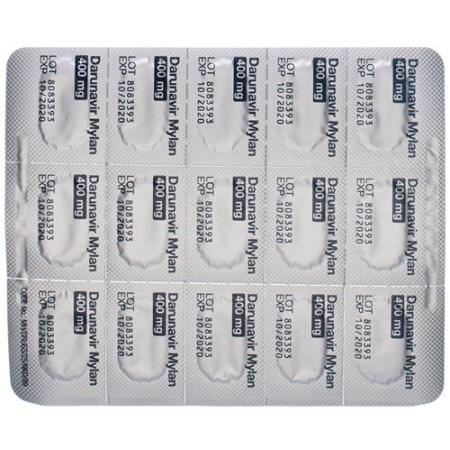 Darunavir Mylan film tablets 400 mg 60 pcs - PrimeCare Global