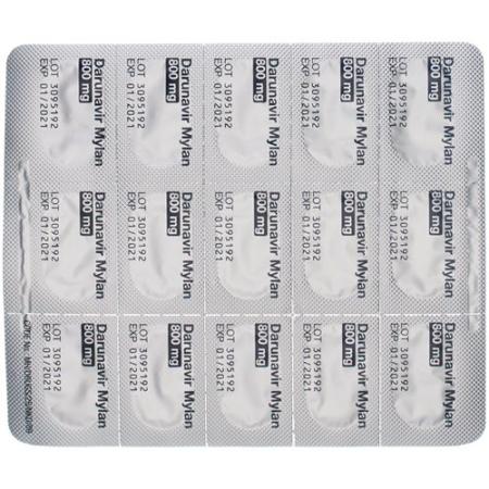 Darunavir Mylan film tablets 800 mg 30 pcs - PrimeCare Global