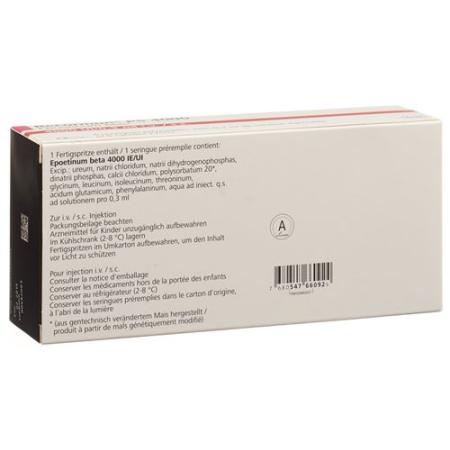 Recormon PS Inj L&ouml;s 4000 IU/0.3ml with needle protection Fertspr 6 pcs - PrimeCare Global