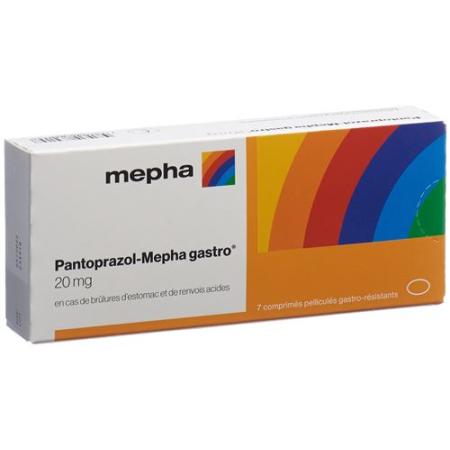 Pantoprazole-Mepha gastro Filmtabl 20 mg 7 pcs - PrimeCare Global