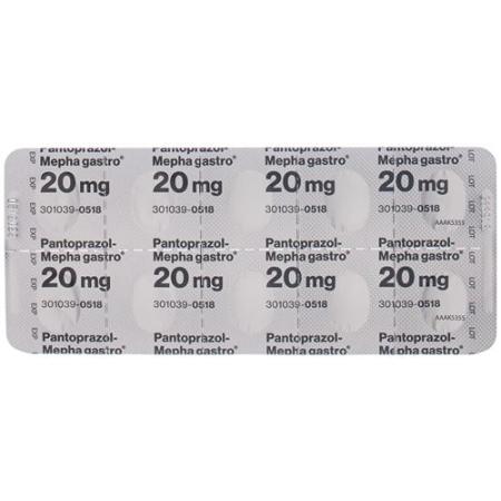 Pantoprazole-Mepha gastro Filmtabl 20 mg 7 pcs - PrimeCare Global