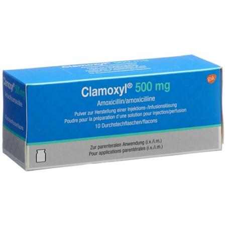 Clamoxyl dry sub 500 mg permeate 10 pcs - PrimeCare Global