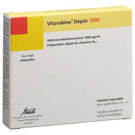 Vitarubin Depot 1000 mcg/ml 10 Ampullen 1 ml - PrimeCare Global