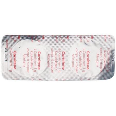 Carnitene chewing tablets 1 g 30 pcs - PrimeCare Global
