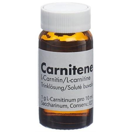 Carnitene drinking solution 1 g/10ml 10 bottles 10 ml - PrimeCare Global