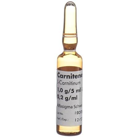Carnitene Inj L&ouml;s 1 g/5ml i.v. 5amp 5ml - PrimeCare Global