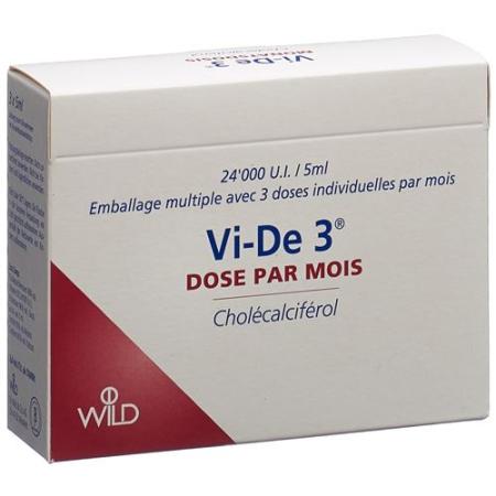 Vi-De 3 Month Dose Oral Solution 4800 IU/ml 3 Fl 5ml - PrimeCare Global