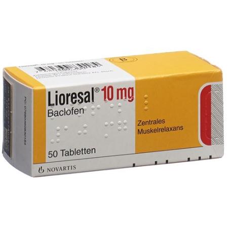Lioresal tabl 10 mg 200 pcs - PrimeCare Global