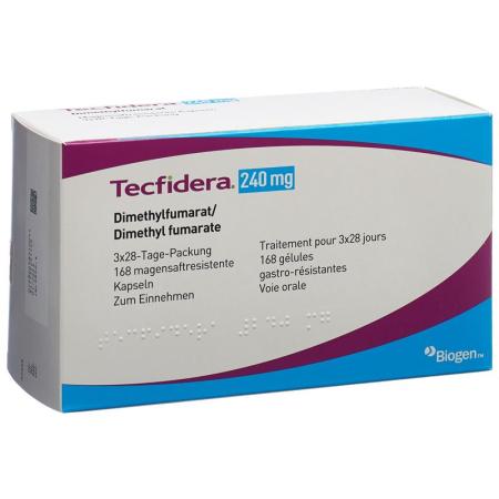 Tecfidera caps 240 mg 168 pcs - PrimeCare Global