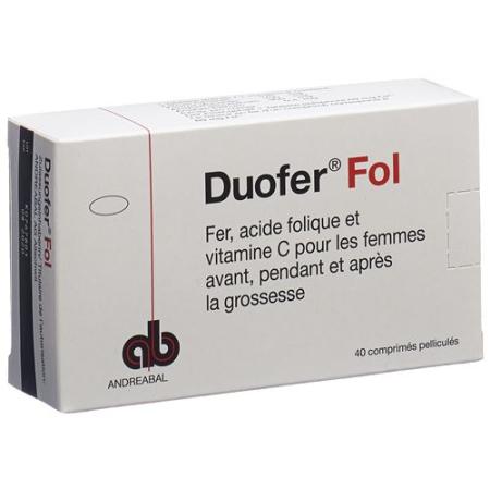 Duofer Fol Filmtablet 40 pcs - PrimeCare Global