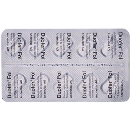 Duofer Fol Filmtablet 40 pcs - PrimeCare Global