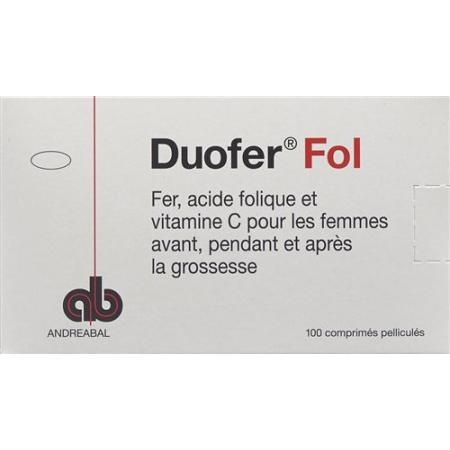 Duofer Fol film tablets 100 pcs - PrimeCare Global