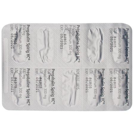 Pregabalin Spirig HC Caps 300 mg 168 pcs - PrimeCare Global
