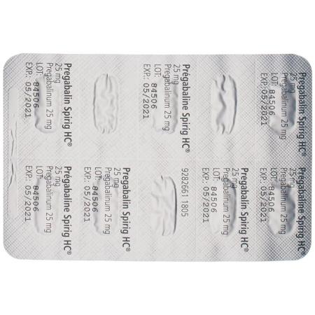 Pregabalin Spirig HC Caps 25 mg 56 pcs - PrimeCare Global