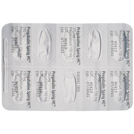 Pregabalin Spirig HC Caps 150 mg 168 pcs - PrimeCare Global