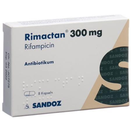 Rimactan Kaps 300 mg 8 pcs - PrimeCare Global