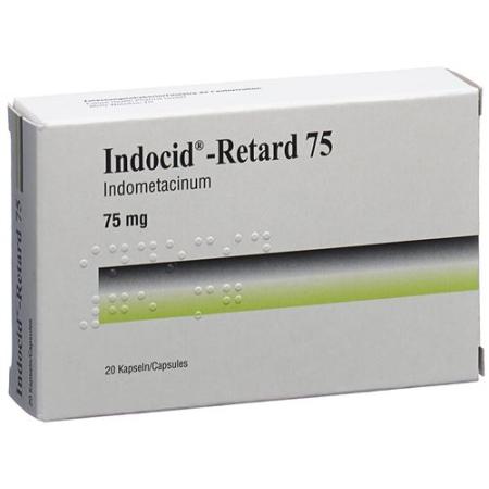 Indocid-Retard Ret Kaps 75 mg 20 pcs - PrimeCare Global
