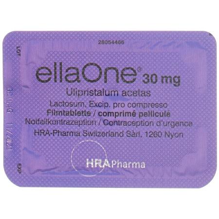 ellaOne film tablet 30 mg - PrimeCare Global