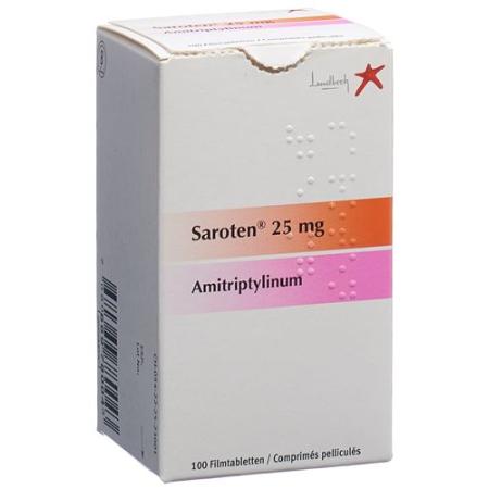 Saroten Filmtablet 25 mg Ds 100 pcs - PrimeCare Global