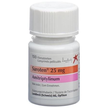Saroten Filmtablet 25 mg Ds 100 pcs - PrimeCare Global