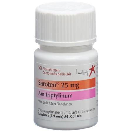 Saroten Filmtablet 25 mg Ds 50 pcs - PrimeCare Global