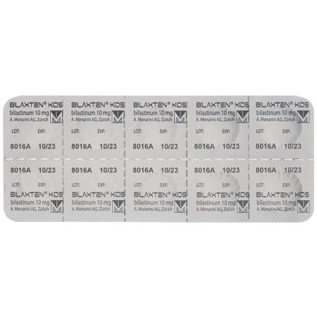 Bilaxten kids Melting Tab 10 mg 30 pcs - PrimeCare Global