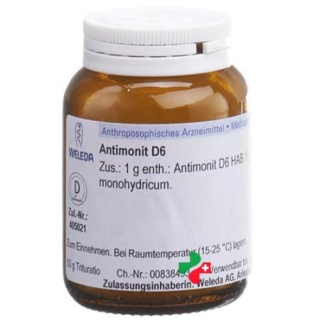 Weleda Antimonit Trit D 6 50 g - PrimeCare Global
