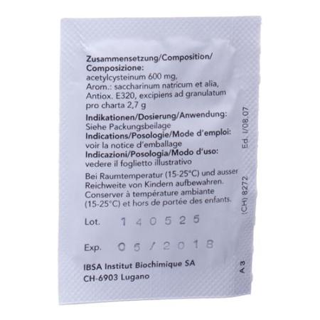 Solmucol Cold Cough granules 600 mg bag 14 pcs - PrimeCare Global