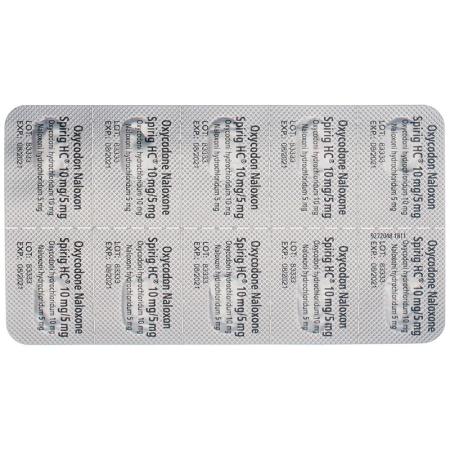 Oxycodone Naloxone Spirig HC Ret Tabl 10mg/5mg 60 pcs - PrimeCare Global