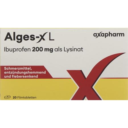 Alges-X L Filmtablet 200 mg 20 pcs - PrimeCare Global