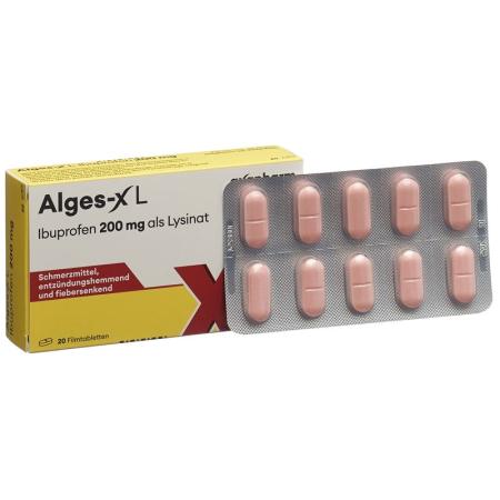 Alges-X L Filmtablet 200 mg 20 pcs - PrimeCare Global