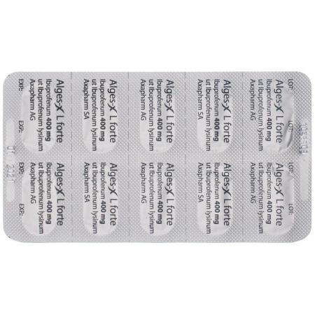 ALGES-X L forte film tablet 400 mg - PrimeCare Global