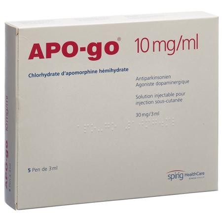 APO-GO Inj Lös 30 mg/3ml Pen - PrimeCare Global
