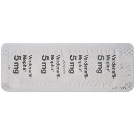 Vardenafil-Mepha Lactab 5 mg 12 pcs - PrimeCare Global