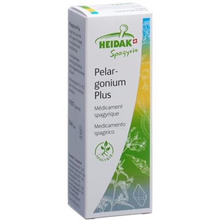 HEIDAK Spagyrik Pelargonium Plus Spray 50ml Bottle - PrimeCare Global