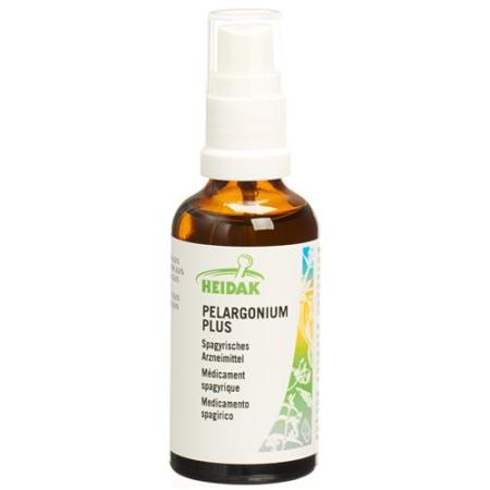 HEIDAK Spagyrik Pelargonium Plus Spray 50ml Bottle - PrimeCare Global