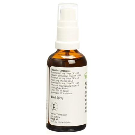HEIDAK Spagyrik Pelargonium Plus Spray 50ml Bottle - PrimeCare Global