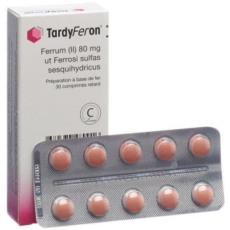 TARDYFERON Ret Tabl 80 mg - PrimeCare Global