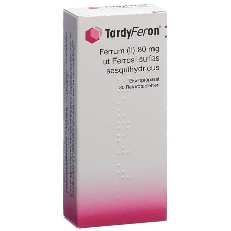 TARDYFERON Ret Tabl 80 mg - PrimeCare Global