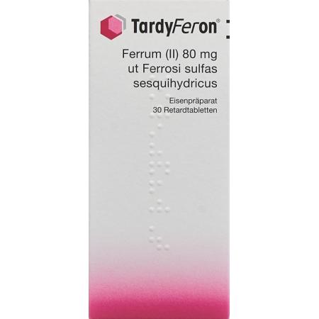 TARDYFERON Ret Tabl 80 mg - PrimeCare Global