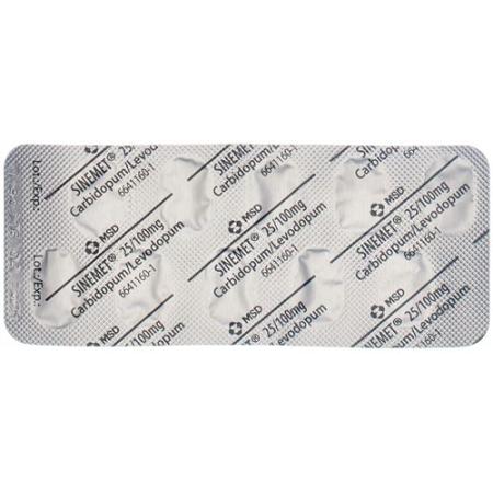 Sinemet Tabl 25mg/100mg 100 pcs - PrimeCare Global