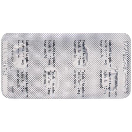 Tadalafil Axapharm Filmtabl 10 mg 4 pcs - PrimeCare Global