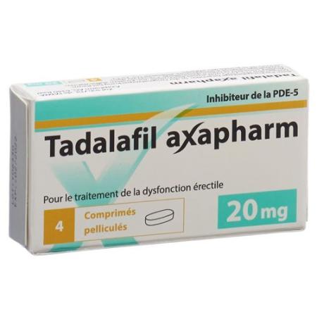 Tadalafil Axapharm Filmtabl 20 mg 8 pcs - PrimeCare Global