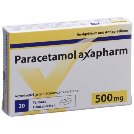 PARACETAMOL Axapharm film-coated tablet 500 mg - PrimeCare Global